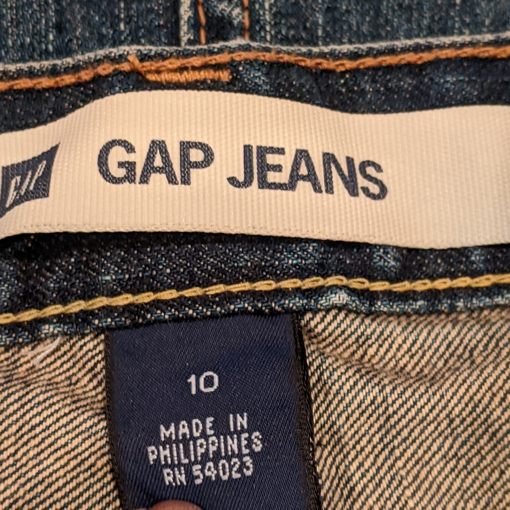 GAP Jeans Denim Skirt Size 10 - Picture 4 of 5